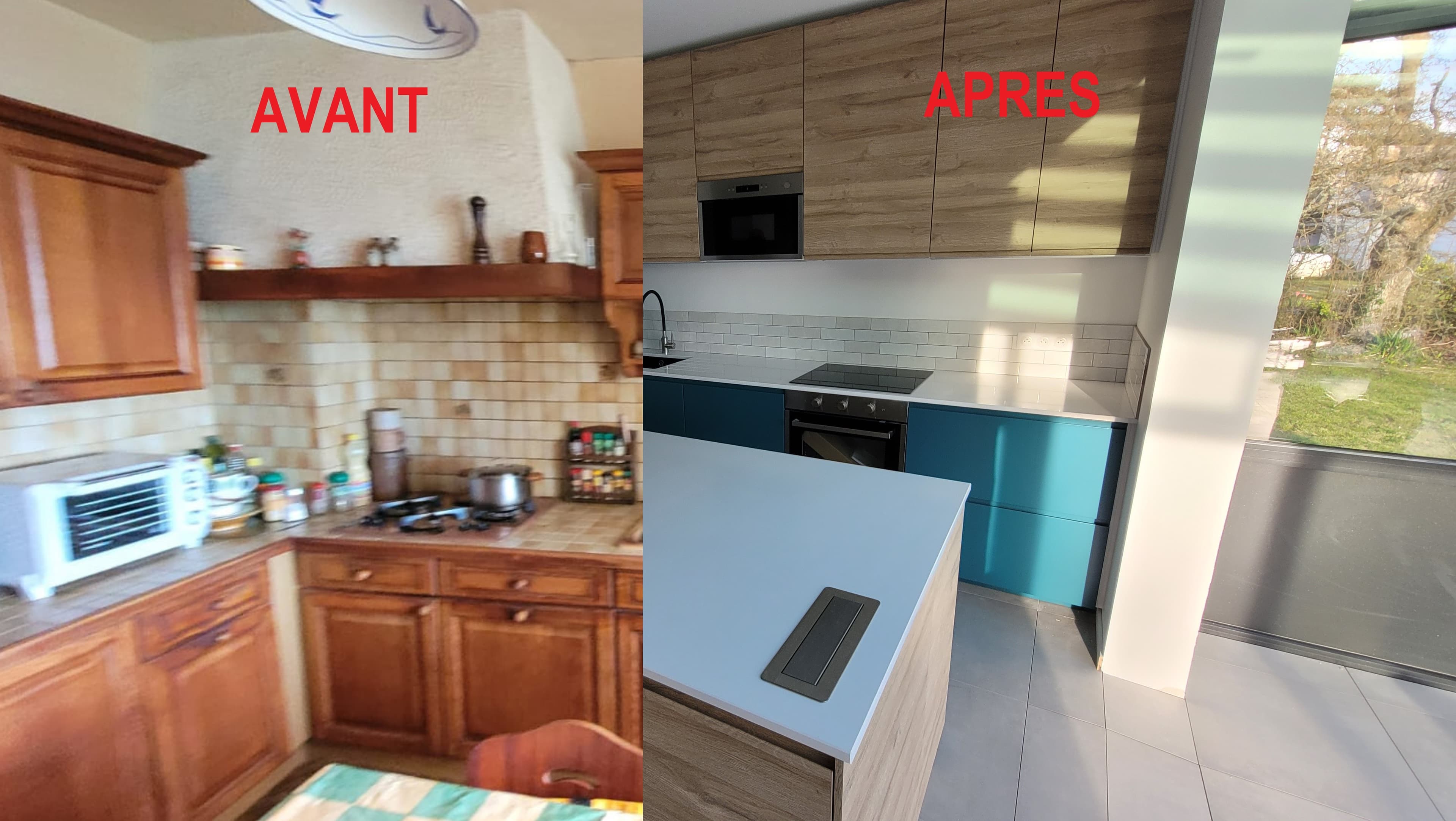 Rénovation avant/après