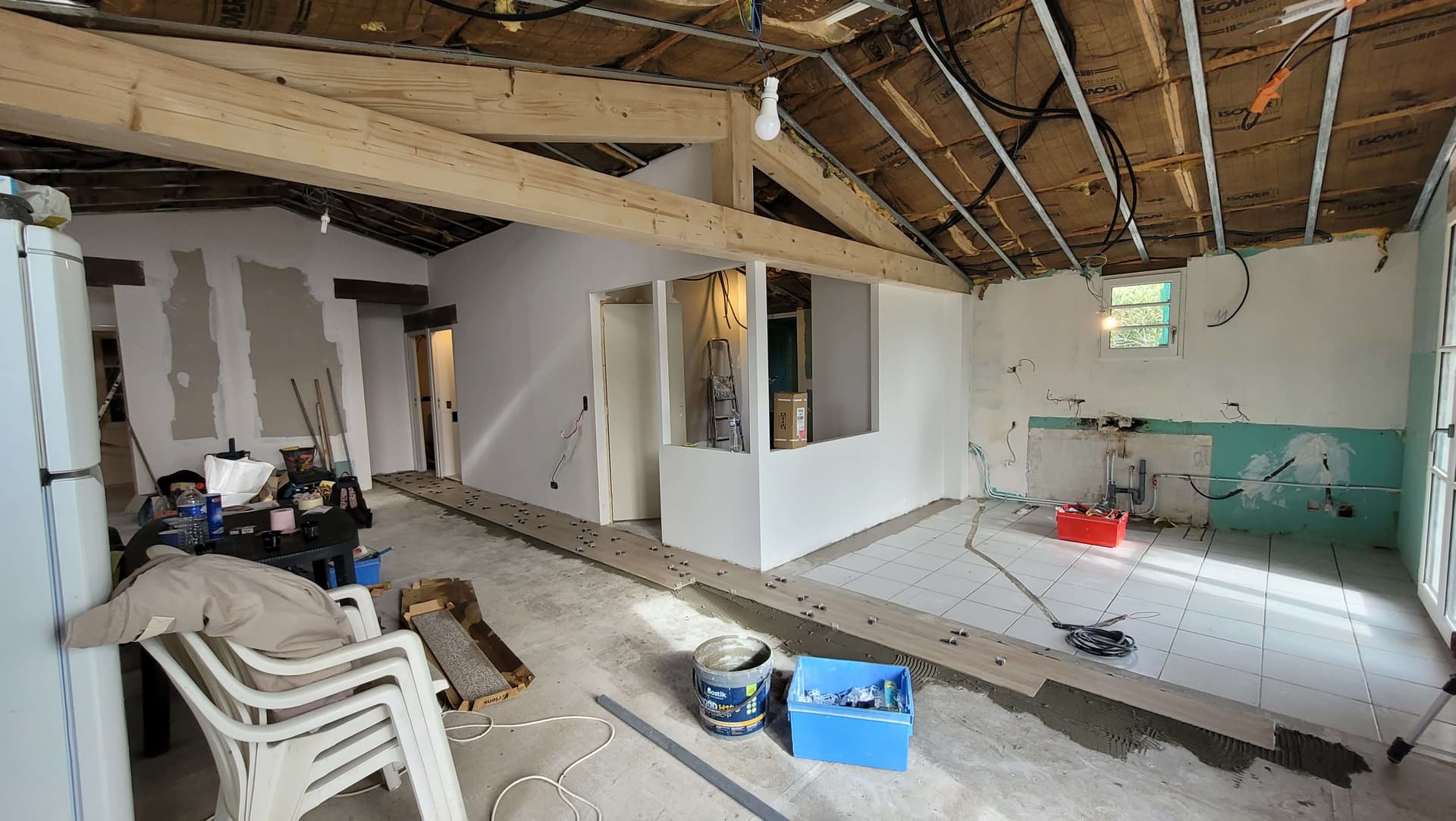 Rénovation globale d'une maison - Photo 4