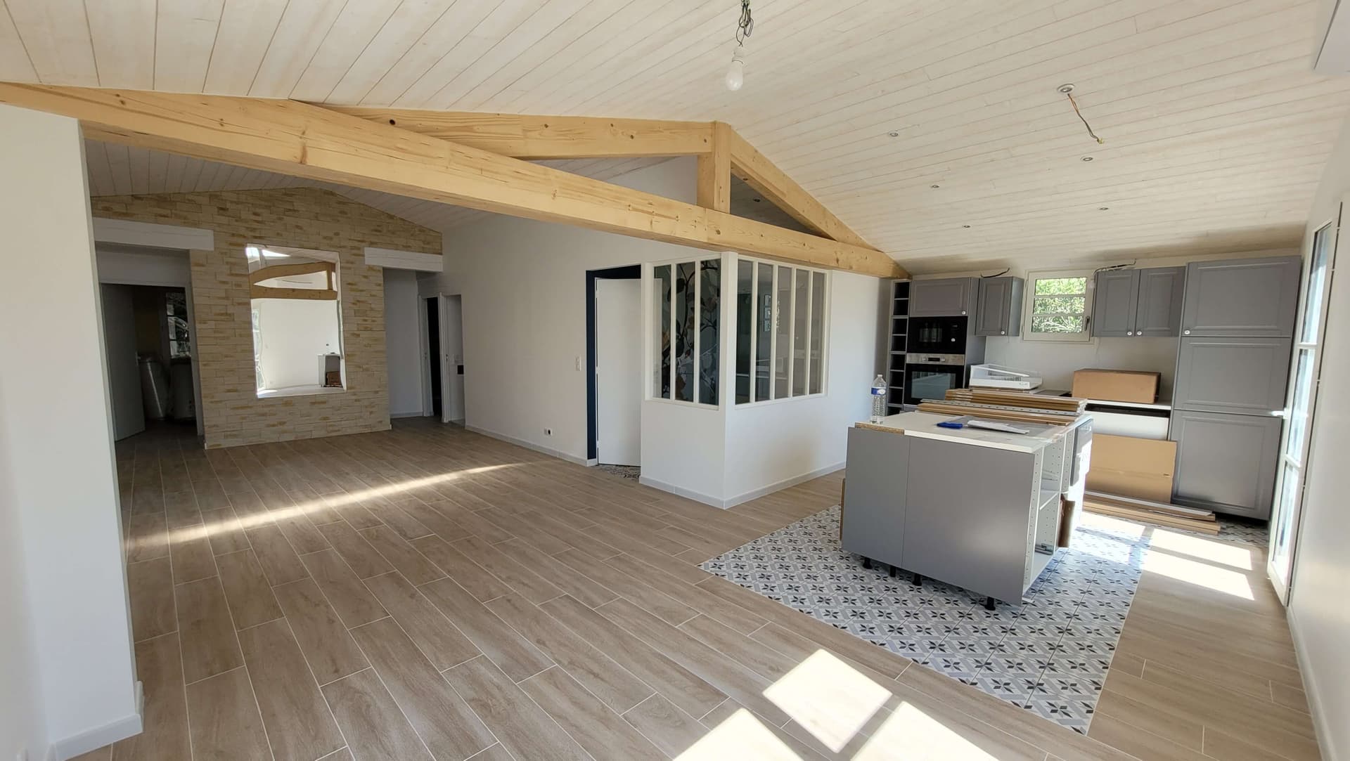 Rénovation globale d'une maison - Photo 5